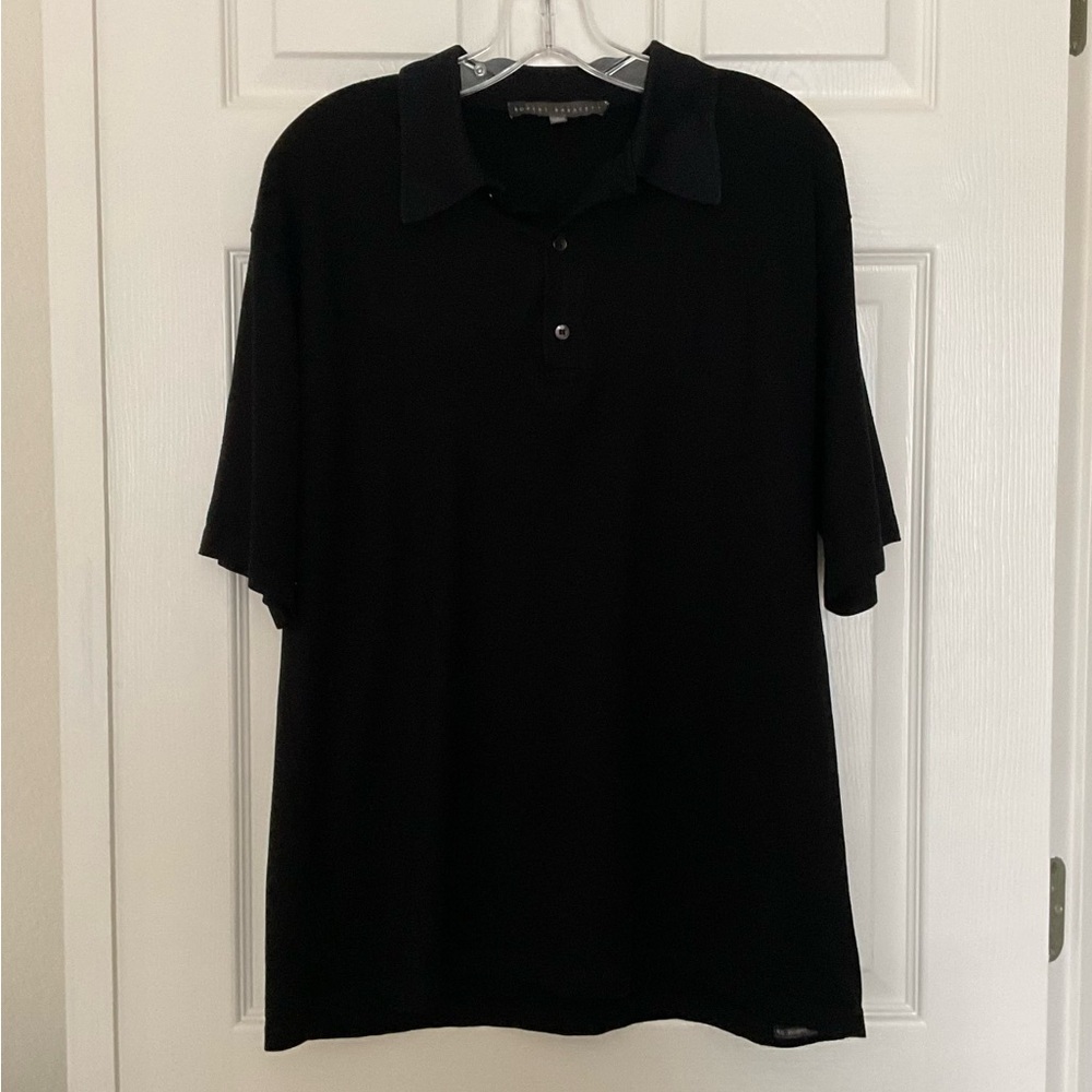 Robert Barakett Polo Shirt 100% Cotton Large